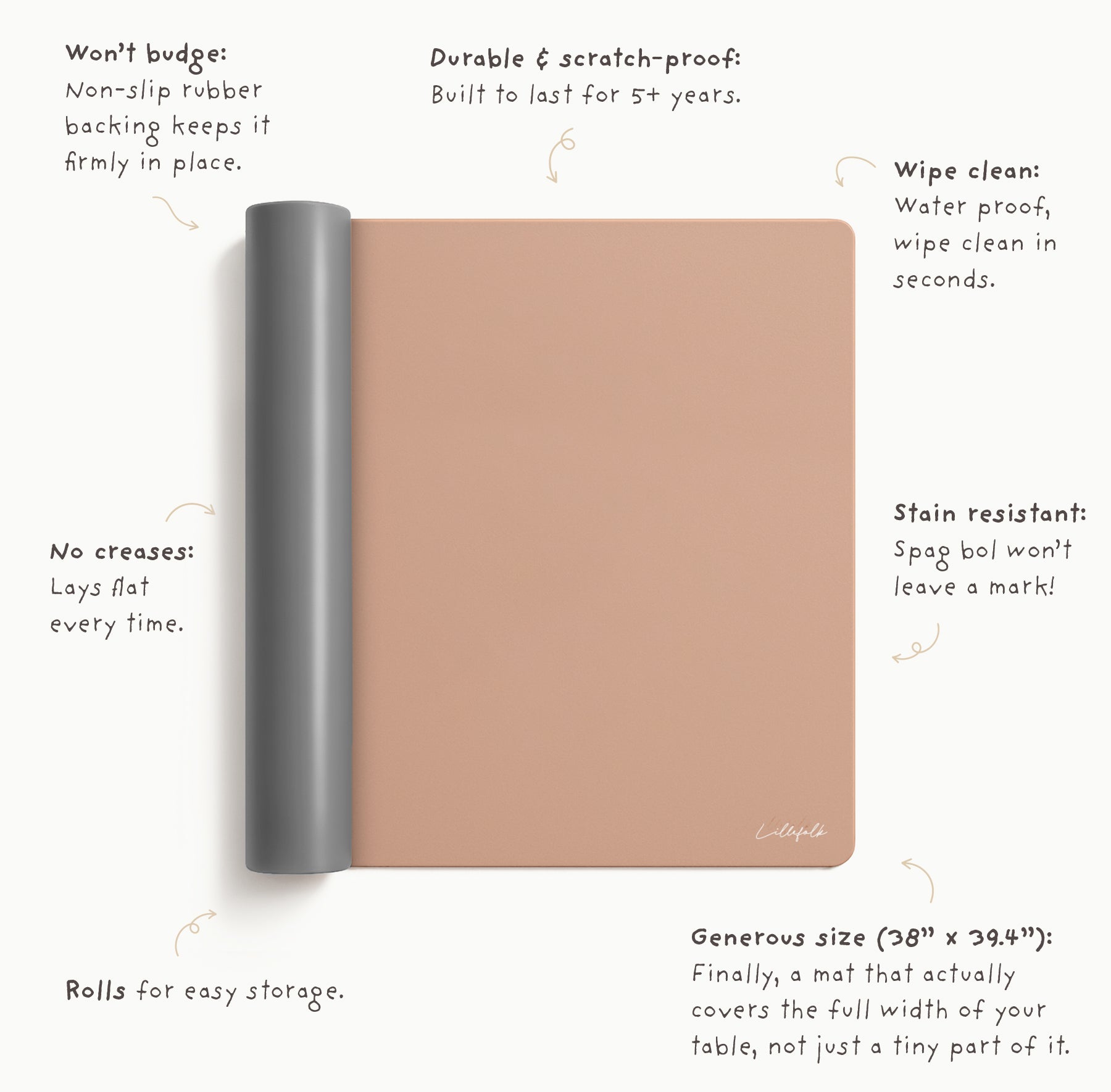 Everyday Mat | Terracotta - Lillefolk