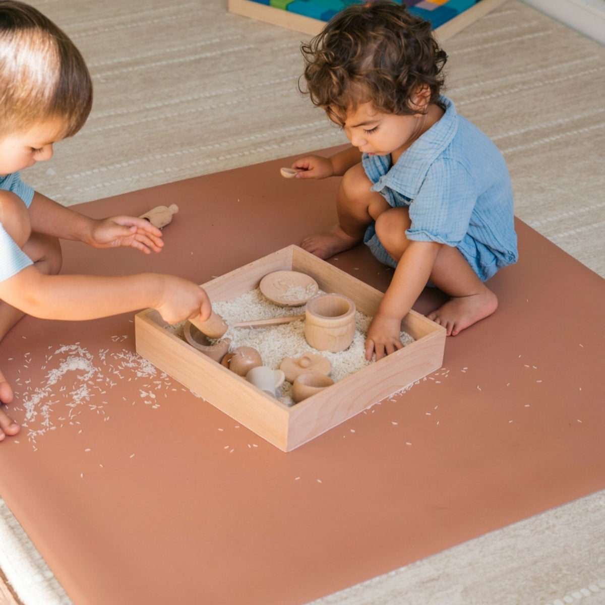 Everyday Mat | Terracotta 96.5cm x 100cm - Lillefolk