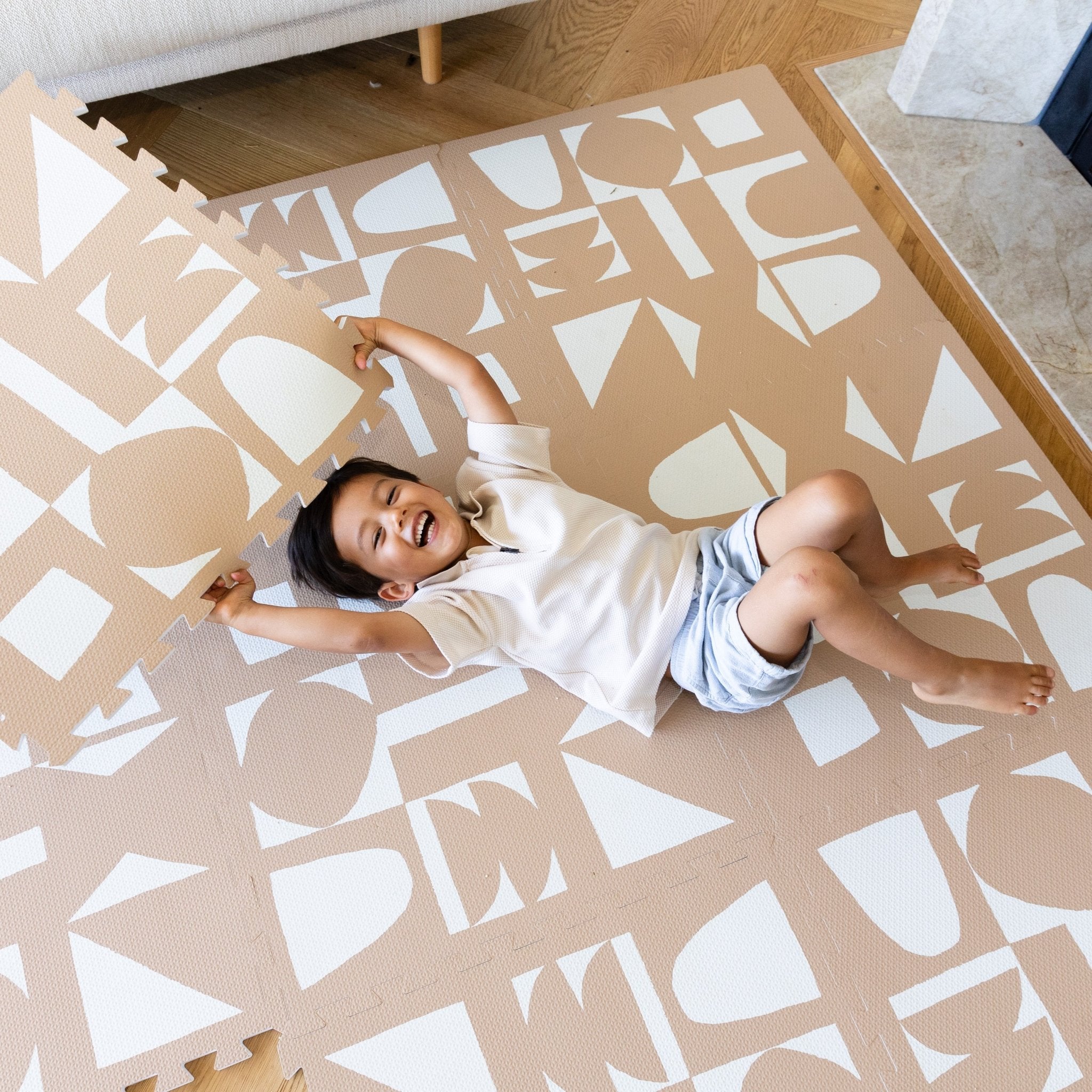 Japandi Playmat | Terracotta - Lillefolk