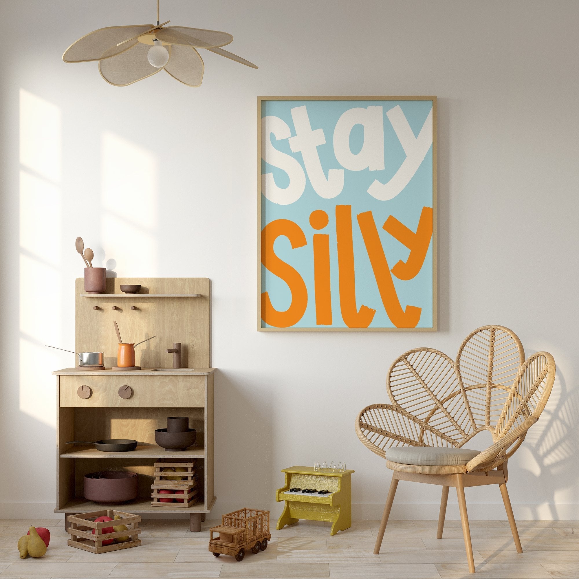 Stay Silly | Blue - Lillefolk