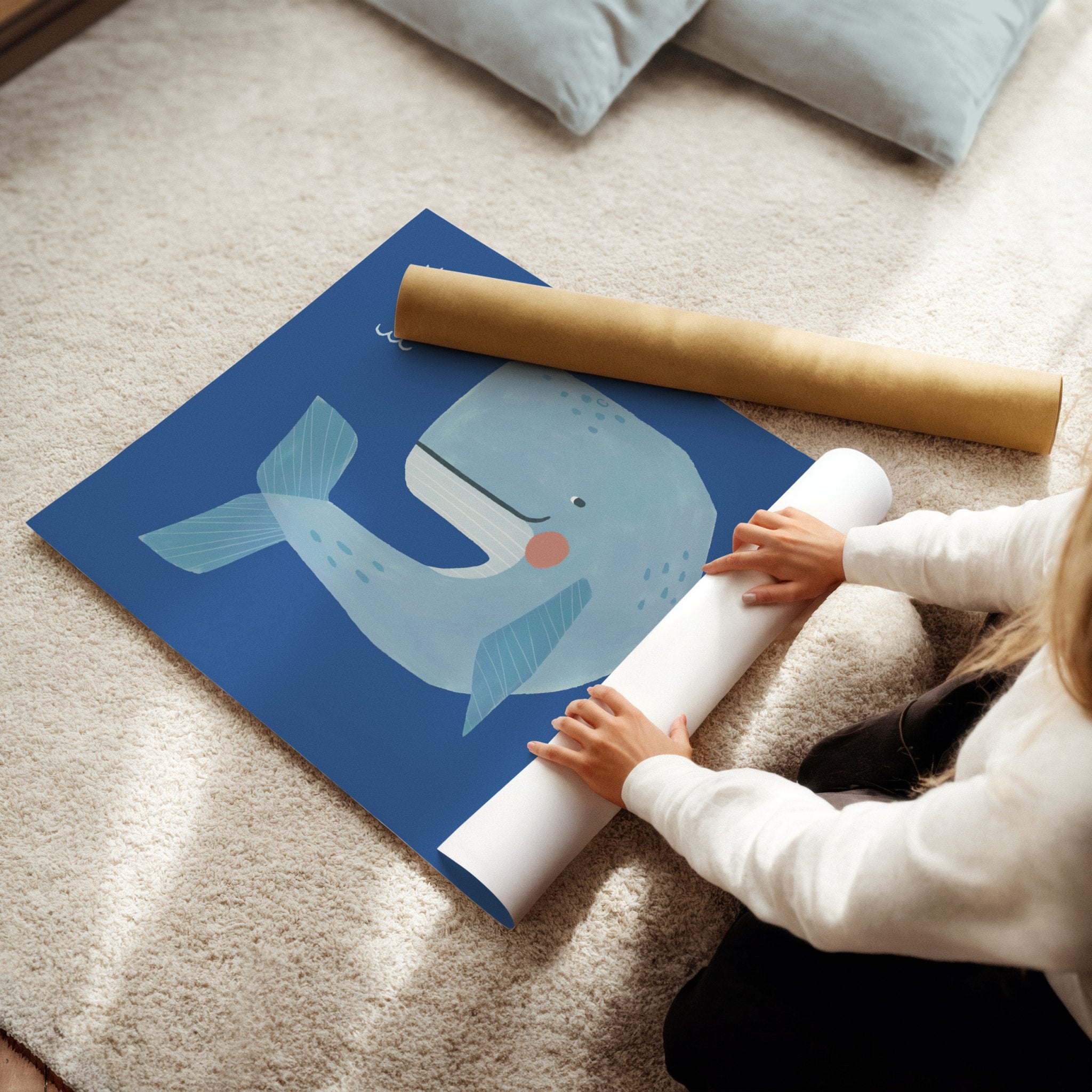 Whale | Dark Blue - Lillefolk