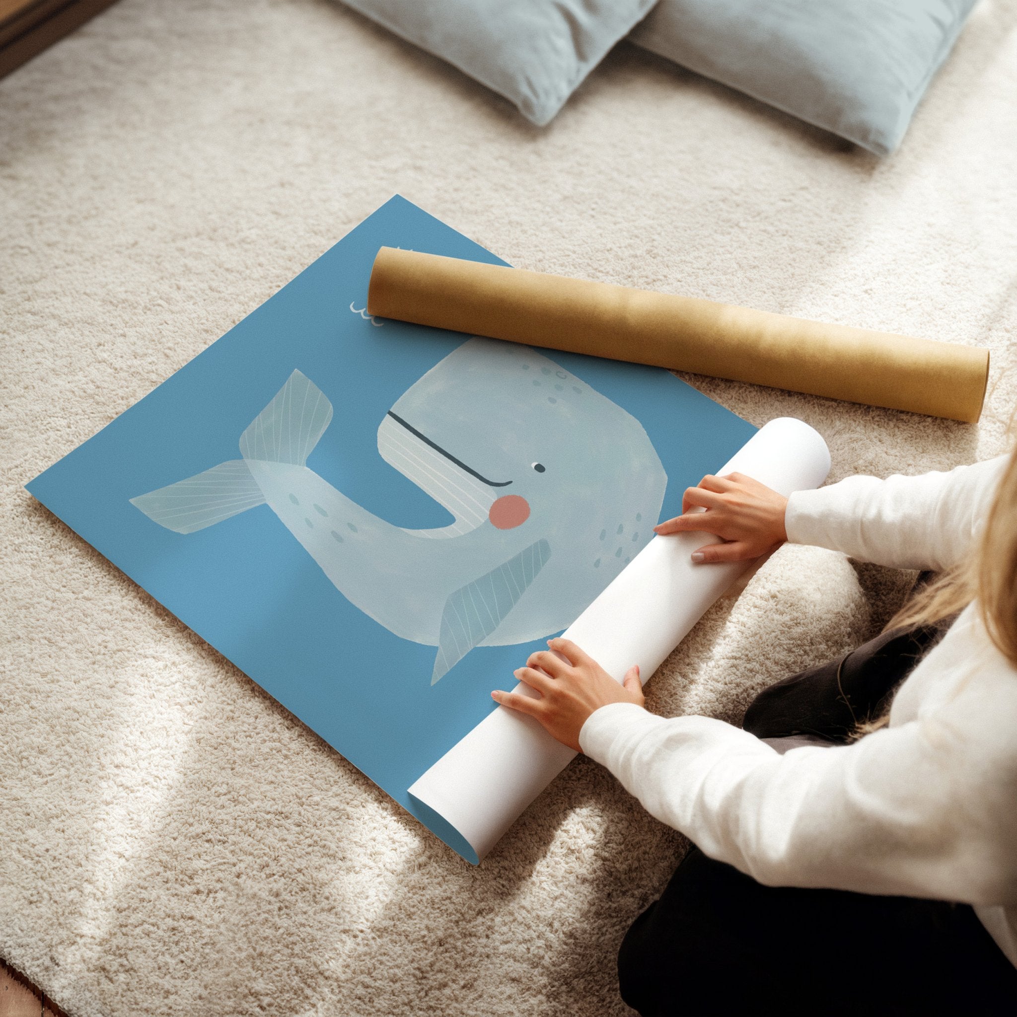 Whale | Waves - Lillefolk