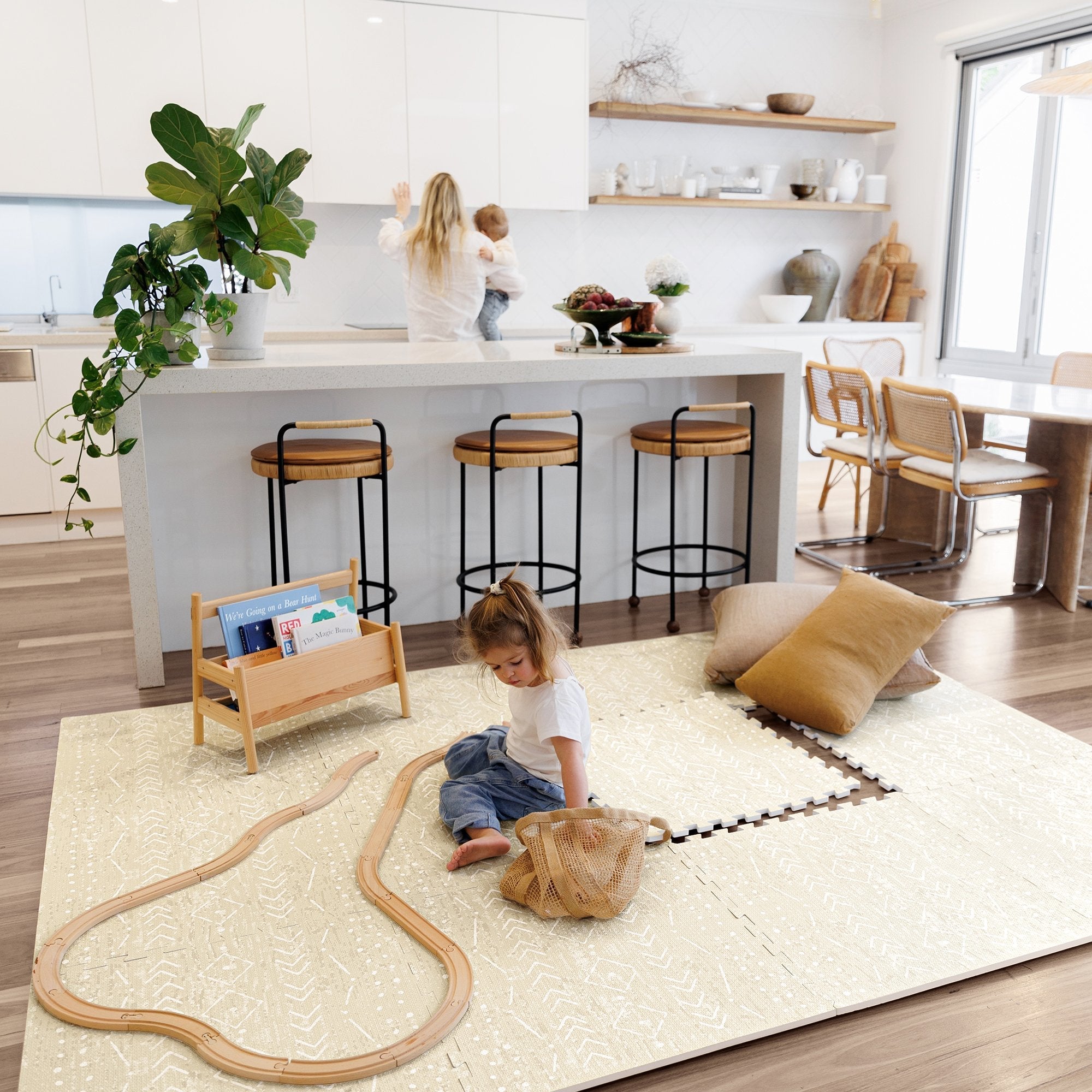 FaB Classic Playmat　2個 Classic Playmat | Beige – Lillefolk