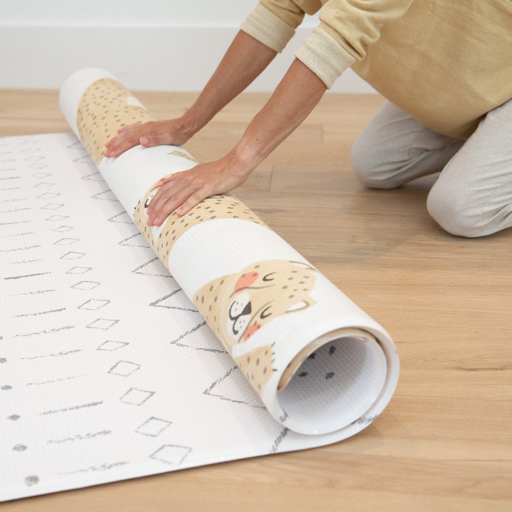 Reversible One-Piece Playmat | Cheetah – Lillefolk
