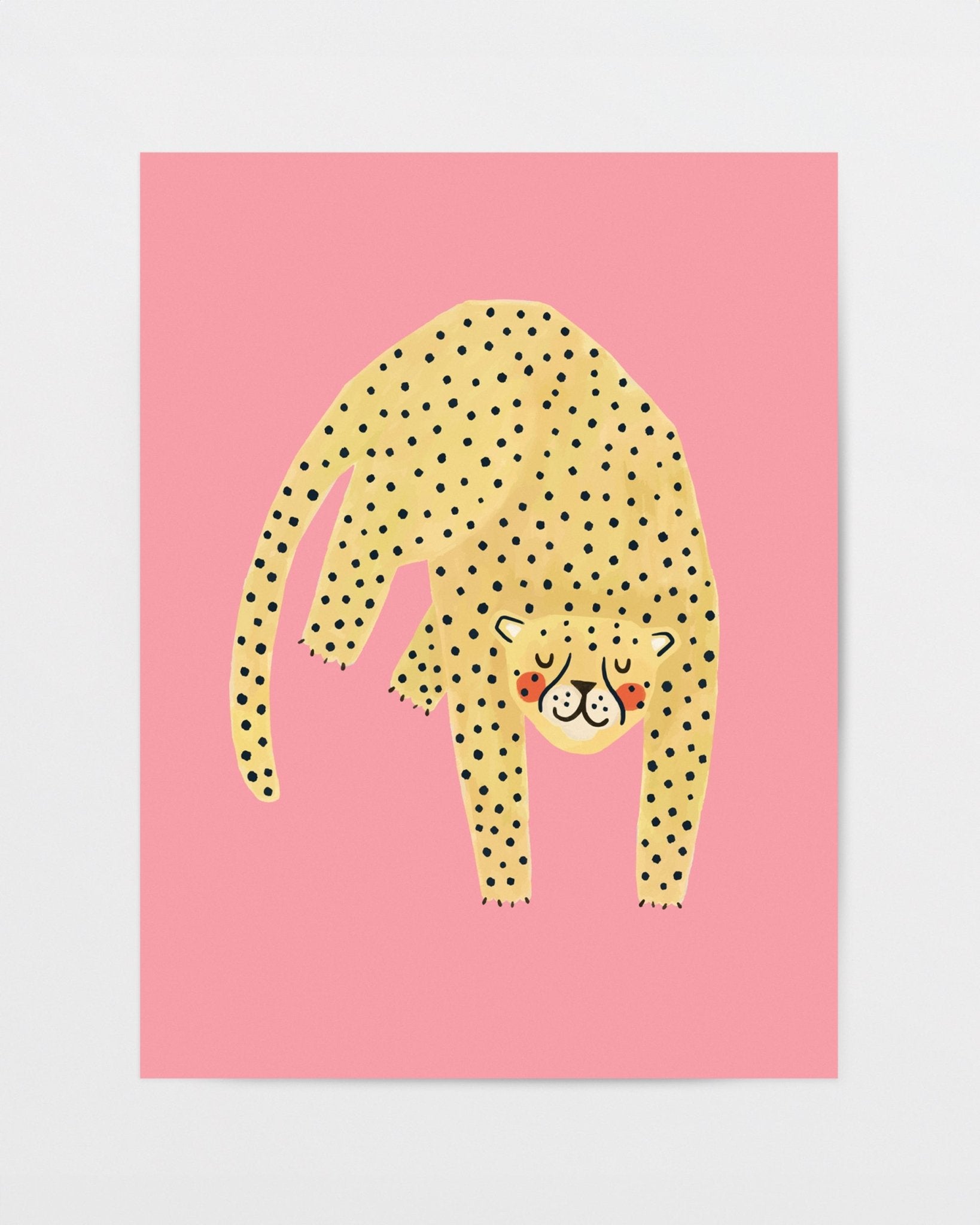 TEST Cheetah on pink - Lillefolk