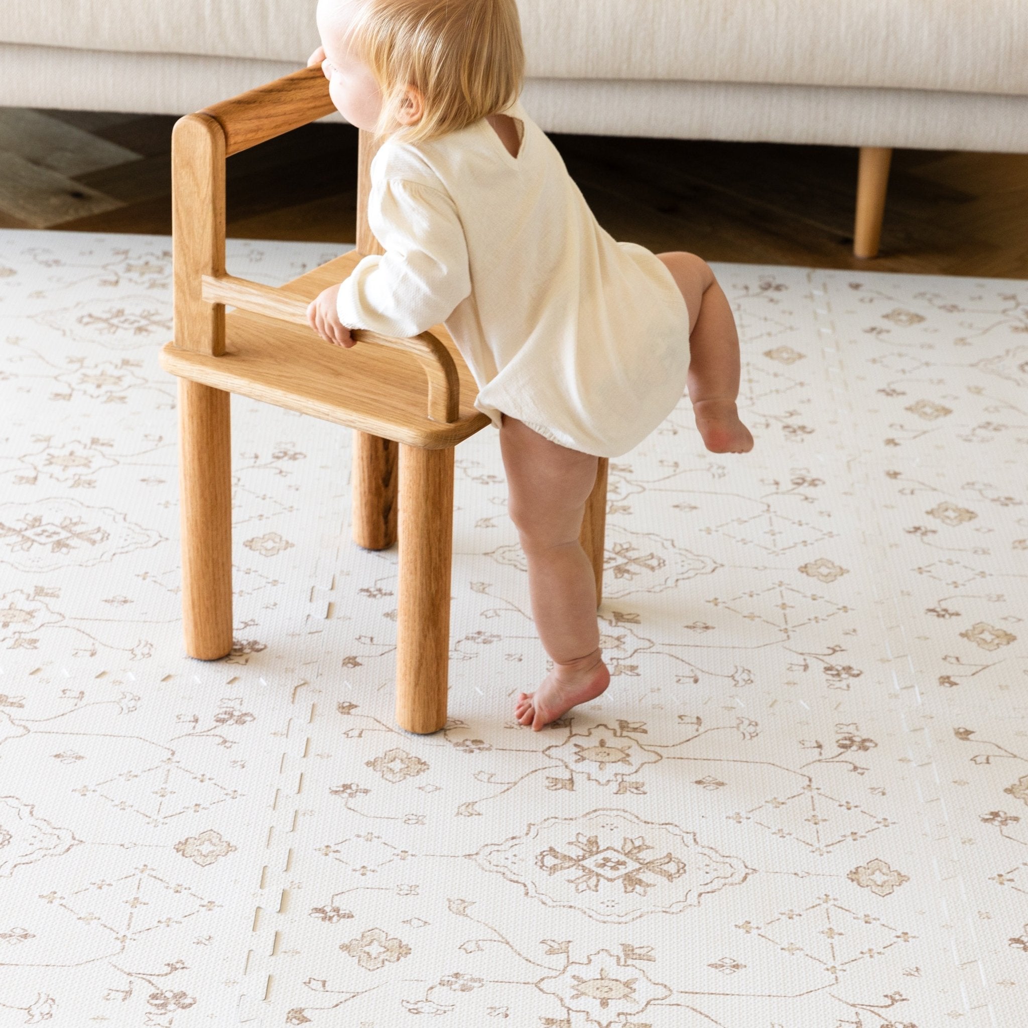 Vintage Playmat | Vanilla Latte – Lillefolk
